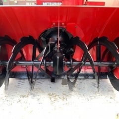 除雪機 ミツビシ13馬力 上下ローリング油圧付き