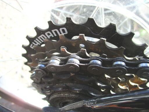 折り畳み自転車 20インチ DACCARAT ブラック 折り畳み 6段変速 折りたたみ 自転車 札幌市 中央区