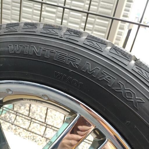 取引決定】16インチスタッドレスタイヤホイールセット セレナ NISSAN