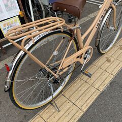 リサイクルショップどりーむ荒田店No.362 自転車 6段ギア！カギ付き！LED