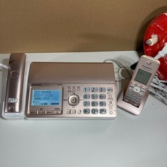 パナソニック　コードレス電話　fax付き　KX-PZ510
