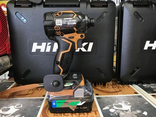 ✨限定色 グランドキャメル✨HiKOKI　未使用　WH36DC　インパクトドライバ　フルセット✨うるま市田場✨