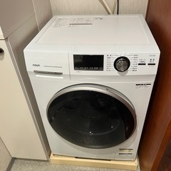 (受け取り先決定) AQUA ドラム式洗濯機