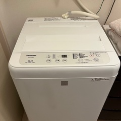  Panasonic 2019年製　洗濯機５キロ