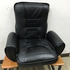 取引場所　南観音　V2210-207 ハイバック座椅子　黒　キズあり