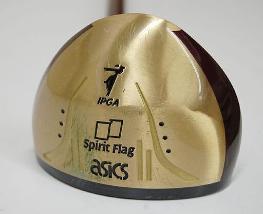 IPGA認定 asics パークゴルフクラブ WS-1 Spirit Flag 全長83cm 右打ち