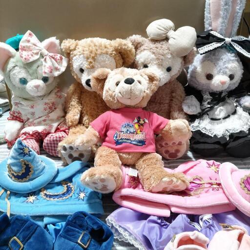 ダッフィー ぬいぐるみセット