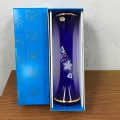 取引場所　南観音　K 2210-218 ボヘミアグラス　花瓶