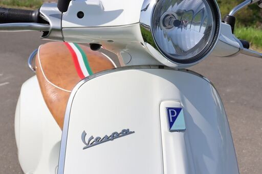 Vespa Primavera 125 おしゃれカスタムシート 自賠責付 走行6570km ベスパ プリマベーラ 原付二種 125cc