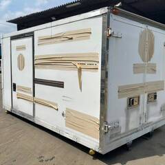 2t 箱 物置き小屋　物入れ　保管倉庫　薪入れ　保管 コンテナ　ガレージ　茨城① 2t 箱 物置き小屋 物入れ 保管倉庫 薪入れ 保管 コンテナ ガレージ 茨城①