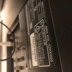 SONY KDL−52HX  10月18日まで