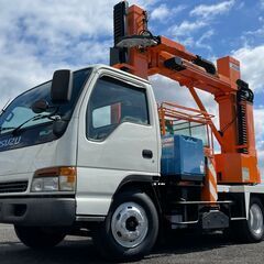 いすゞ　ＥＬＦ　高所作業車　平成１２年　75,760km　ETC...