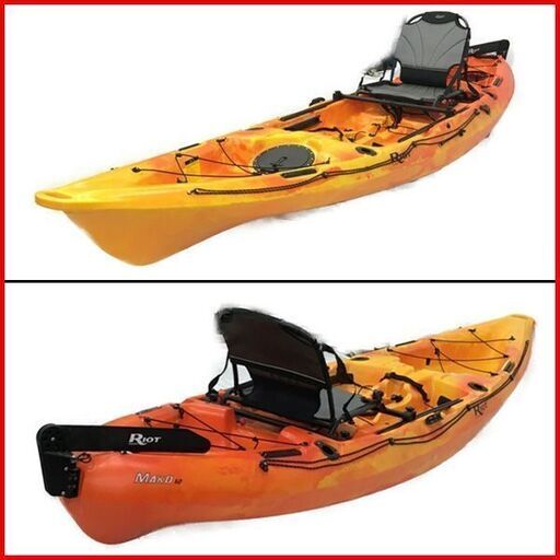 状態良好 motobell mako12/マコ12 Riot Kayaks/ライオットカヤックス ...