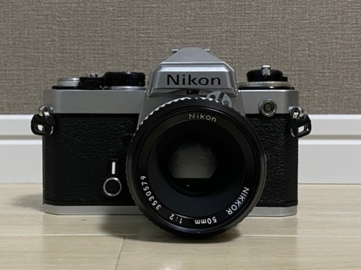 （価格交渉OK）Nikon FE \u0026 Ai NIKKOR 50mm f2 フィルム付き