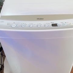 【取引者様決定しました】ハイアールの洗濯機7キロ2021年製　J...