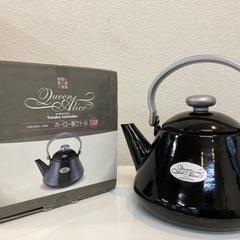 【中古品】QueenAlice ホーロー製ケトル 石鍋裕 1.2L