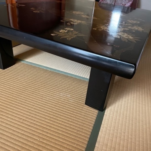 和島塗りローテーブル