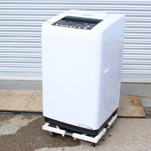 【神奈川pay可】T401) ハイセンス 全自動洗濯機 HW-T55C 5.5kg 2018年製 W54cm 風乾燥あり 縦型洗濯機 Hisence 洗濯機 単身 コンパクト 一人暮らし