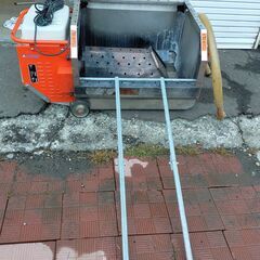 値下げ！アベテック 融雪機 ママさんダンプスロープ、排水ホース付き