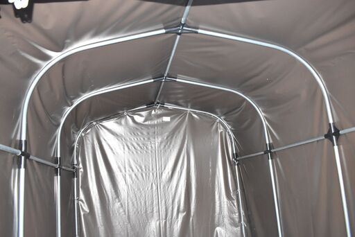 みん5/25】≪zy748≫美品 ムサシ サイクルハウス SH-6 サイクルポート