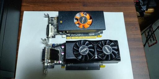 少々難あり:GTX1050ti LP ノーマル鉄板もあります。