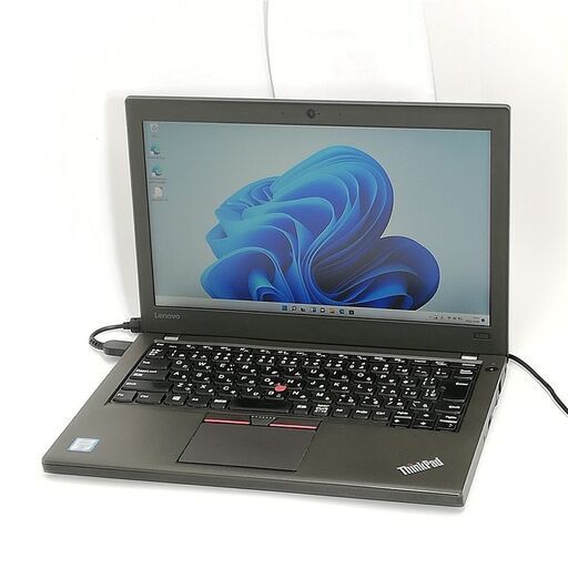 保証付 高速SSD フルHD 12.5型 ノートパソコン Lenovo X260 中古良品 第6世代 Core i5 8GB 無線 Bluetooth カメラ Windows11 Office