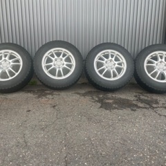 値下げ‼︎ スタッドレスタイヤ　205/65R15 DUNLOP ホイールセット