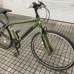 【HUMMER】700x32c 7段変速付き　美品❗️サドル、グリップ新品❗️若林自転車　唐崎店　SALE中❗️