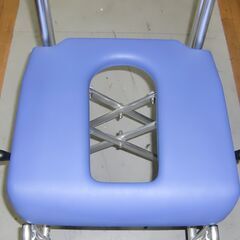 R382 MIKI ミキ お風呂用車いす「フローラ」介助型 MHC-46  Used/美品