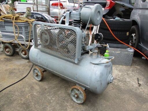 日立 ベビコン 0.75U-7T 人気 業務用 エアーコンプレッサー 