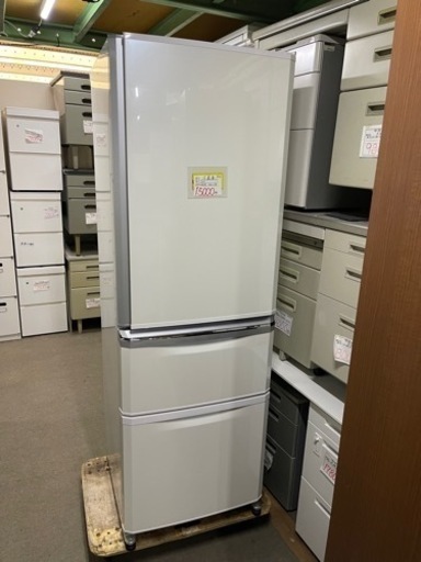 ３７０Ｌ　冷蔵庫　３ドア　三菱　MR-C37R-W　２０１０年