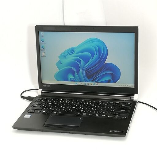 保証付 即使用可 Wi-Fi有 13.3型 ノートパソコン 東芝 R73/U 中古動作良品 第6世代Core i5 8GB 無線LAN Bluetooth Windows11 Office