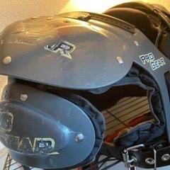 美品】アメフト ショルダー シャット PRO GEAR OL DL用 M