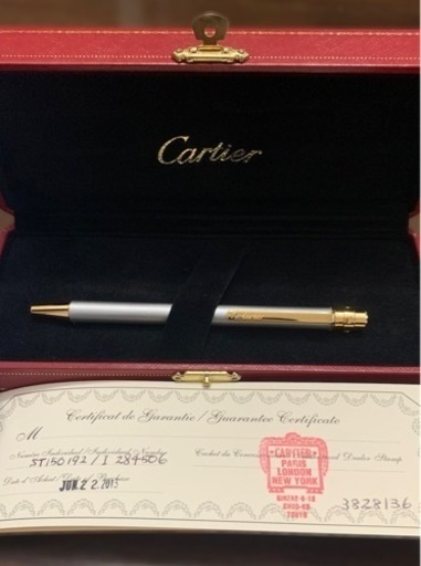 【新品未使用:保証書有】Cartier(カルティエ)ボールペン