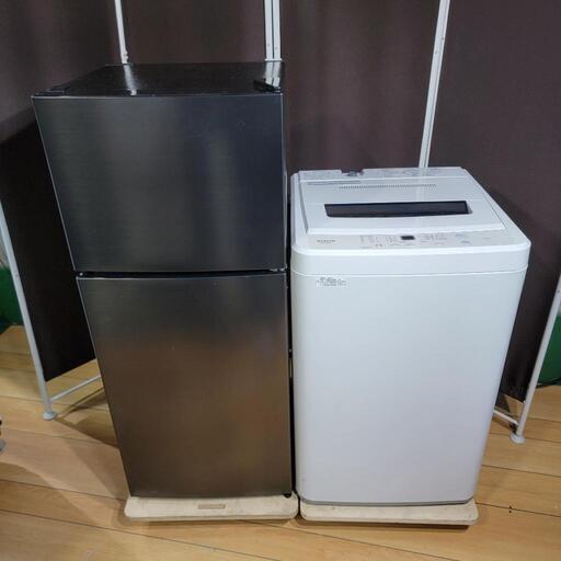 ‍♂️h1103売約済み‼️設置まで無料‼️最新2021年製✨スタイリッシュ家電✨maxzen 家電セット