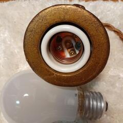 【値下げ】照明器具 ブロンズ色 陶器 − 熊本県