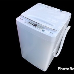 期間限定出品【使用1ヶ月未満】洗濯機　極美品　2021年製　HW...