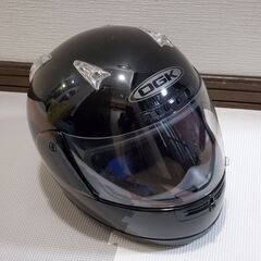 OGK バイク用フルフェイスヘルメット FF-R2 M ブラック 中古