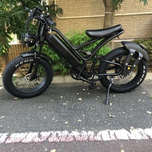 爆速　スーパーカスタム　フル電動自転車　アクセル付