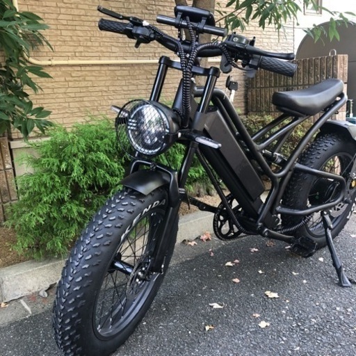 爆速　スーパーカスタム　フル電動自転車　アクセル付