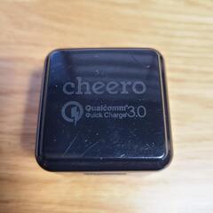 Cheero USB AC Charger QC3.0