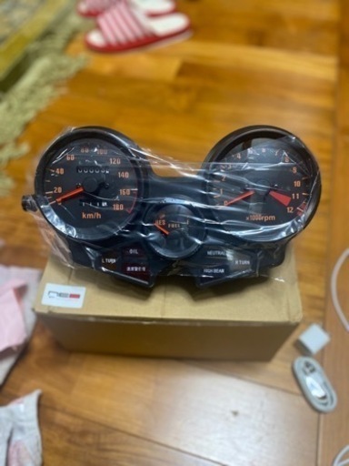 CBX400メーター