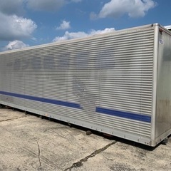 No.660 アルミバン 4ｔ車 ロング  アルミ 箱 バイク 倉庫 トラック コンテナ 米 保管庫 物置 DIY