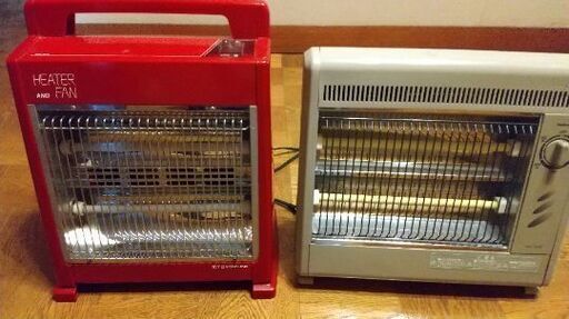Iwatani電気ヒーター　トヨクニ赤外線ファンヒーター