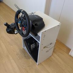 ☆値下げ☆ ハンコン G29+シフター 簡易スタンド PS3、4、5、PC対応