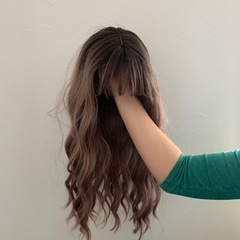 ★決まりました★【ほぼ未使用】ピンクアッシュ ロングヘアーウィッグ