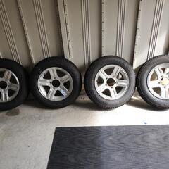 ジムニー純正アルミ+スタッドレスタイヤセット


