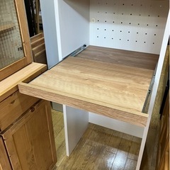 ⭐️人気⭐️カタシン家具工業 レンジボード 食器棚 キッチン収納 