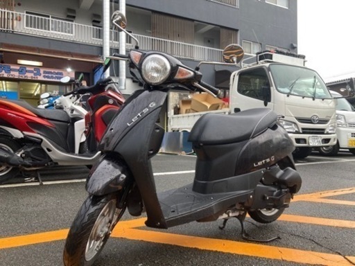 【低走行•美車】秋らしいダークブラウン　スズキ　レッツG【配送•当日納車OK】