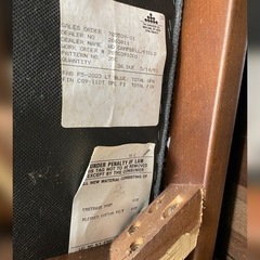 ウッドアームチェア　米軍払い下げ品　アンティーク